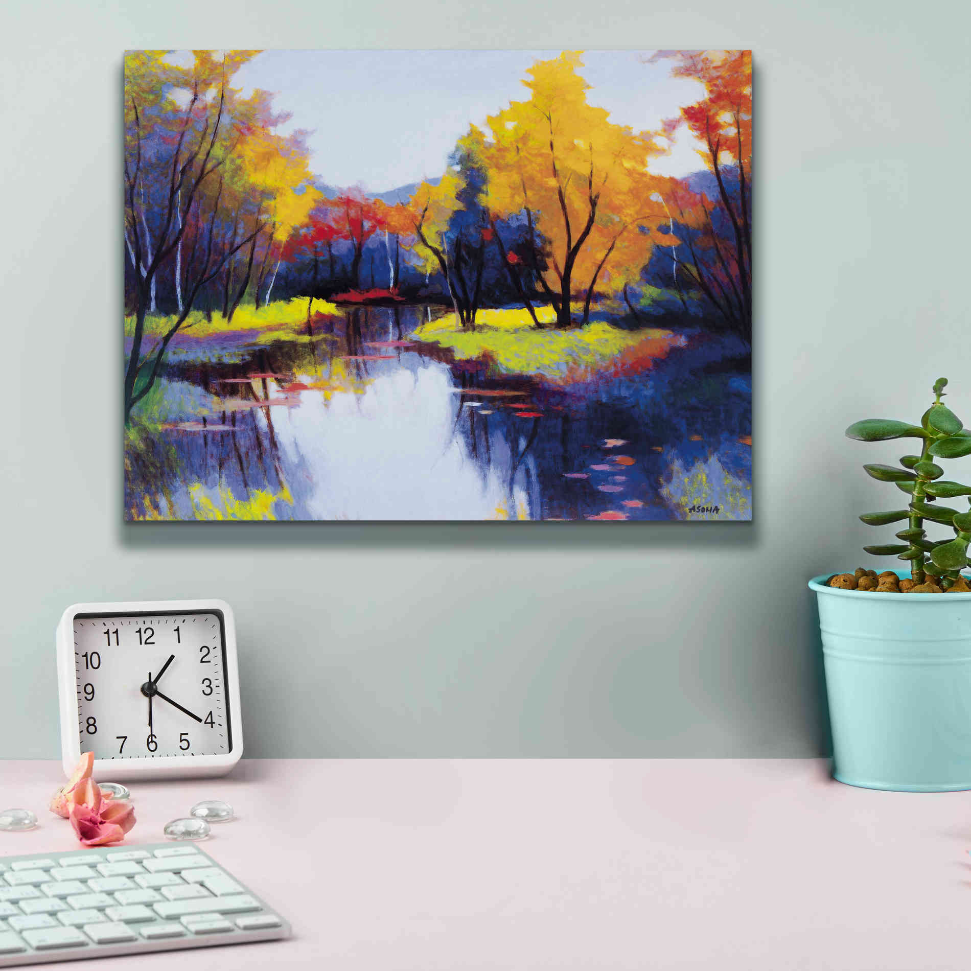 'Daybreak' by Tadashi Asoma, Canvas Wall Art,16 x 12