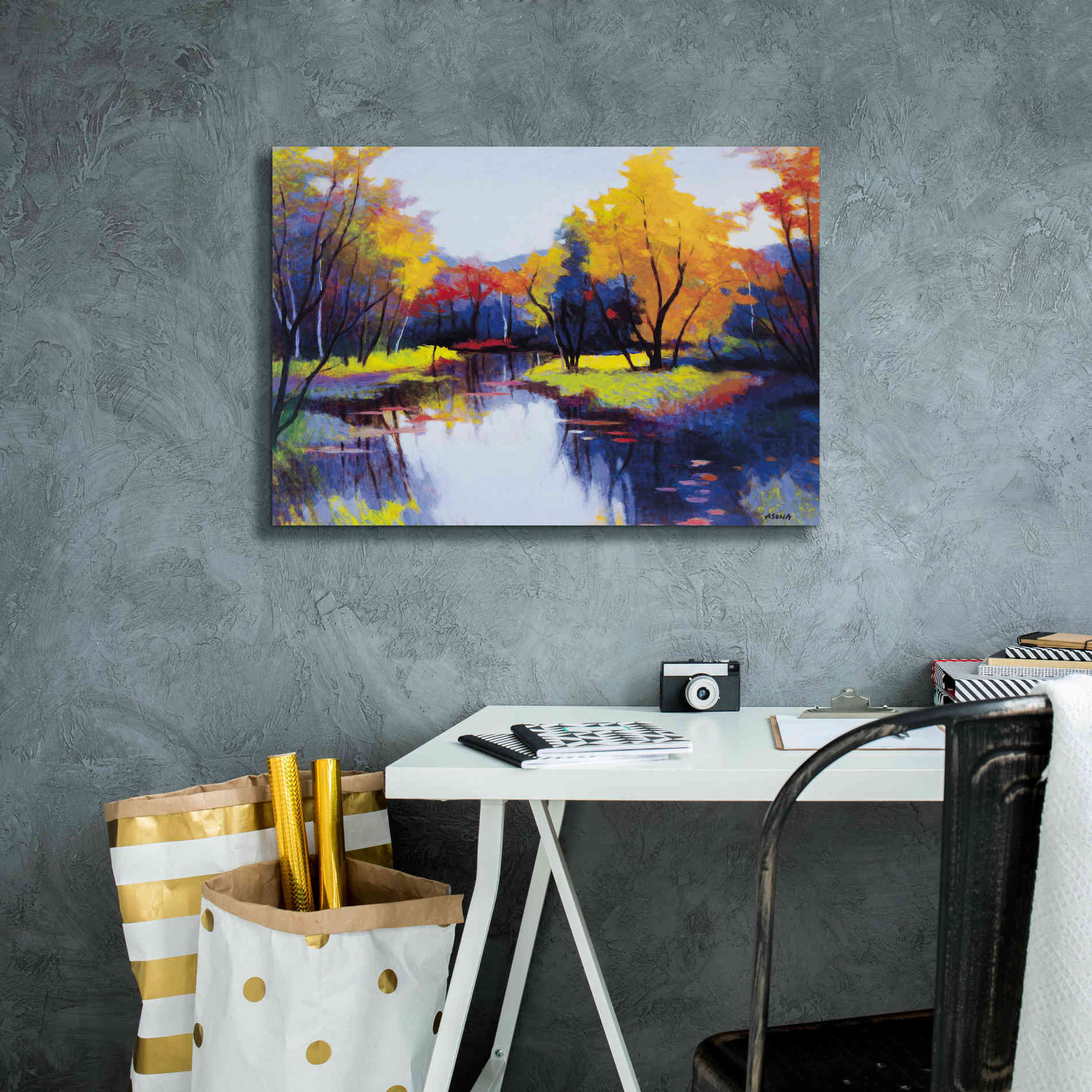 'Daybreak' by Tadashi Asoma, Canvas Wall Art,26 x 18