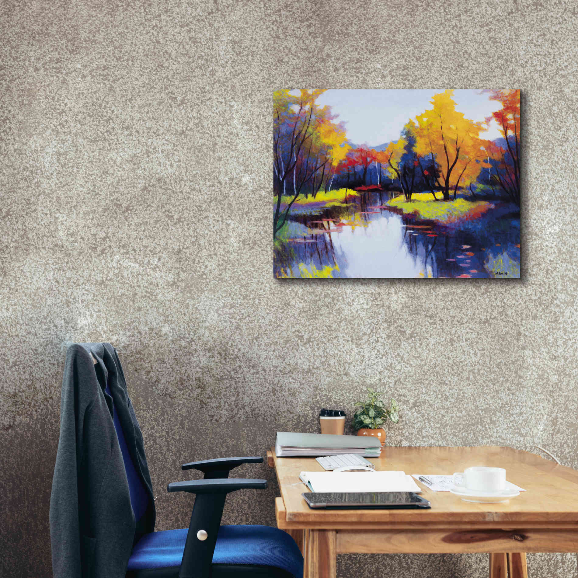 'Daybreak' by Tadashi Asoma, Canvas Wall Art,34 x 26