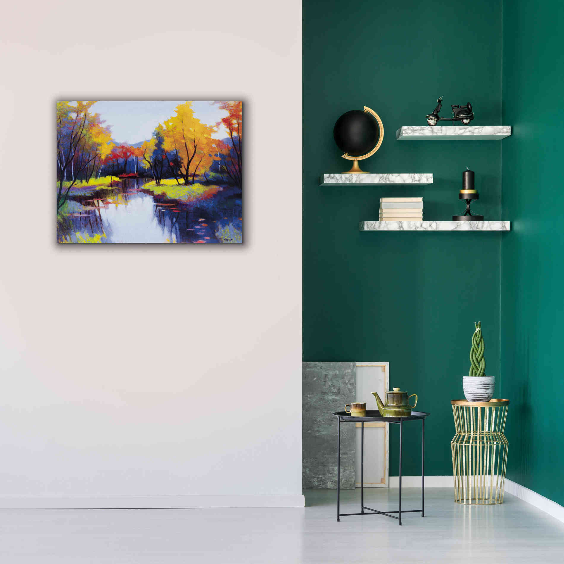 'Daybreak' by Tadashi Asoma, Canvas Wall Art,34 x 26