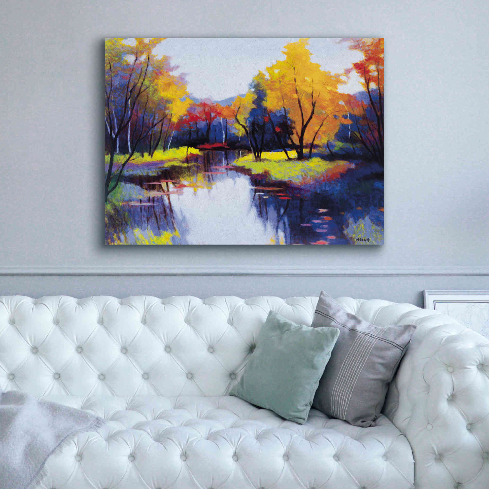 'Daybreak' by Tadashi Asoma, Canvas Wall Art,54 x 40
