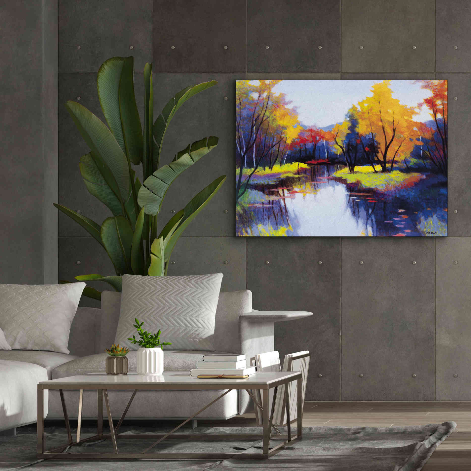 'Daybreak' by Tadashi Asoma, Canvas Wall Art,54 x 40