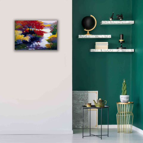 Image of 'Indian Summer' by Tadashi Asoma, Canvas Wall Art,26 x 18
