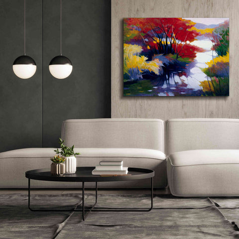 Image of 'Indian Summer' by Tadashi Asoma, Canvas Wall Art,54 x 40