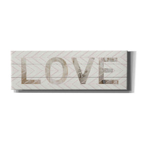 'Love Chevron' by Cindy Jacobs, Canvas Wall Art