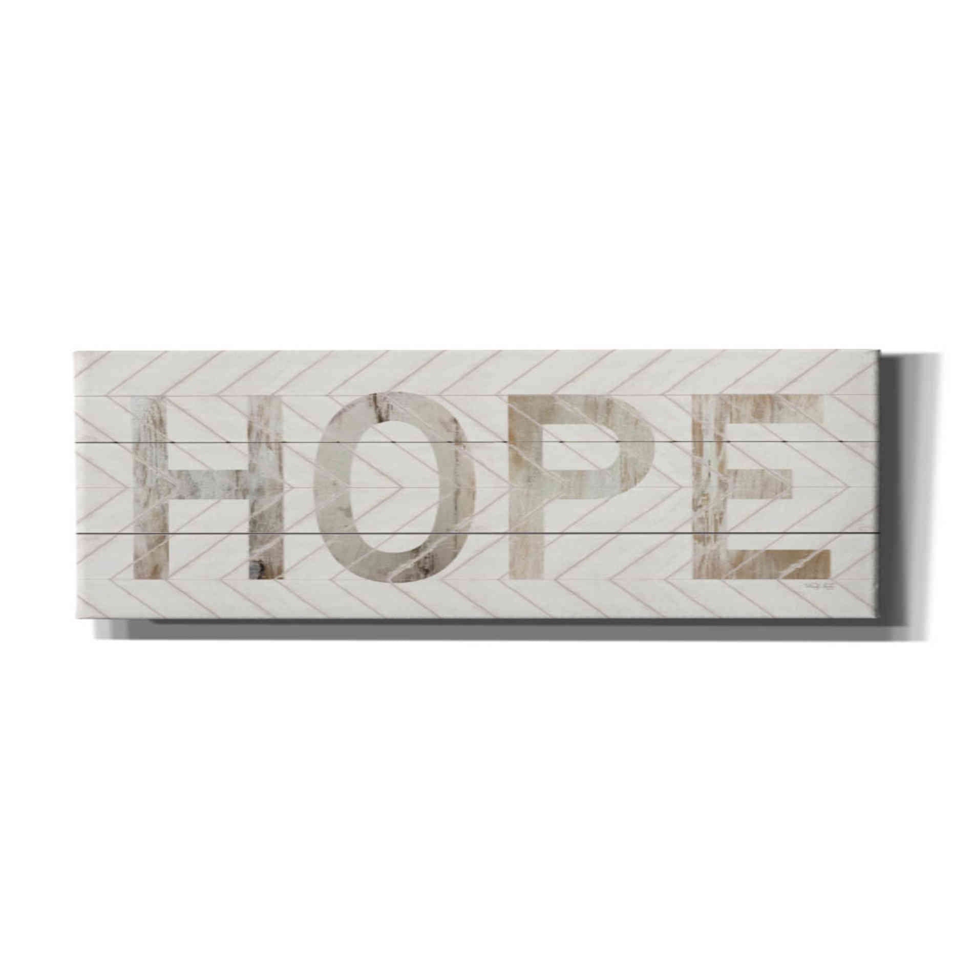 'Hope Chevron' by Cindy Jacobs, Canvas Wall Art