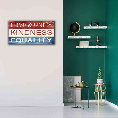 Image of 'Love & Unity' by Cindy Jacobs, Canvas Wall Art,40 x 20