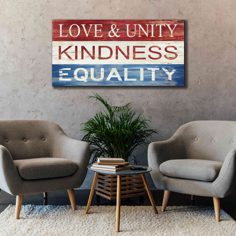 Image of 'Love & Unity' by Cindy Jacobs, Canvas Wall Art,60 x 30