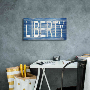 'Liberty' by Cindy Jacobs, Canvas Wall Art,24 x 12