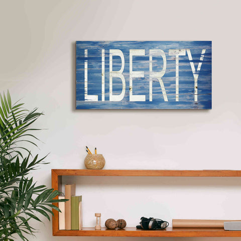 Image of 'Liberty' by Cindy Jacobs, Canvas Wall Art,24 x 12