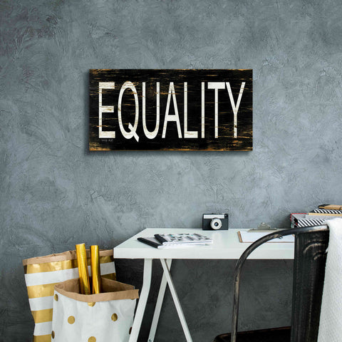 Image of 'Equality' by Cindy Jacobs, Canvas Wall Art,24 x 12