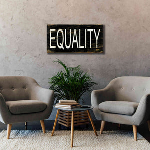 'Equality' by Cindy Jacobs, Canvas Wall Art,40 x 20