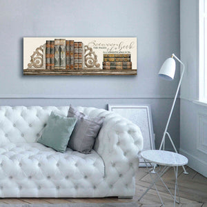 'Between the Pages of a Book' by Cindy Jacobs, Canvas Wall Art,60 x 20