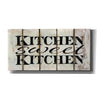 'Kitchen Sweet Kitchen on Wood Panels' by Cindy Jacobs, Canvas Wall Art
