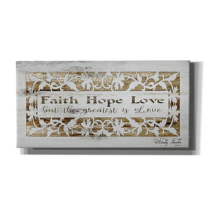 'Faith, Hope, Love' by Cindy Jacobs, Canvas Wall Art