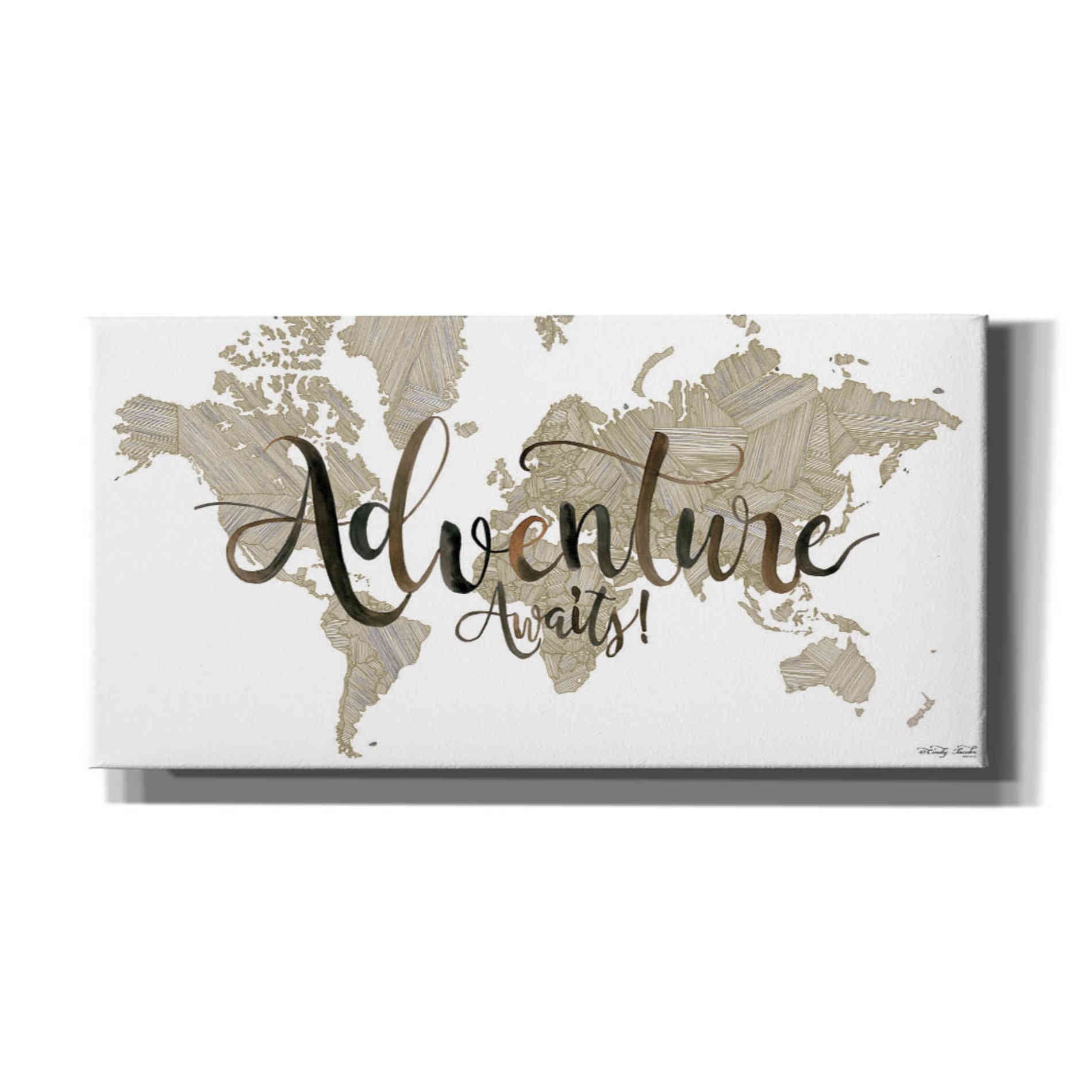 'Adventure Awaits' by Cindy Jacobs, Canvas Wall Art