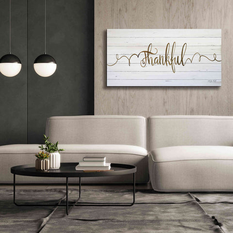 Image of 'Thankful' by Cindy Jacobs, Canvas Wall Art,60 x 30