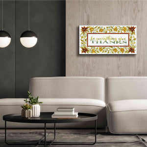 'In Everything' by Cindy Jacobs, Canvas Wall Art,40 x 20