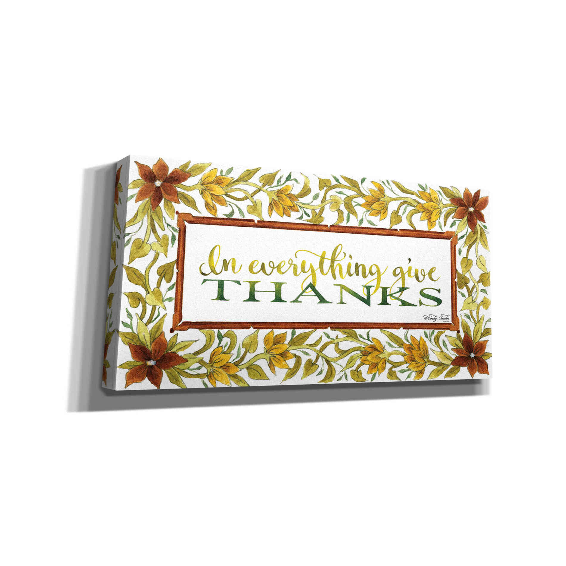 'In Everything' by Cindy Jacobs, Canvas Wall Art