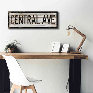 'Central Ave.' by Cindy Jacobs, Canvas Wall Art,36 x 12