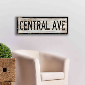 'Central Ave.' by Cindy Jacobs, Canvas Wall Art,36 x 12