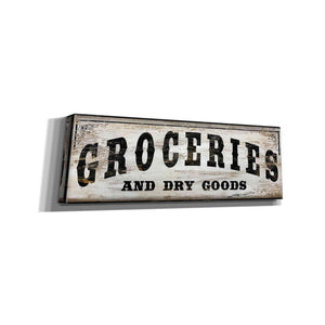 'Groceries and Dry Goods' by Cindy Jacobs, Canvas Wall Art