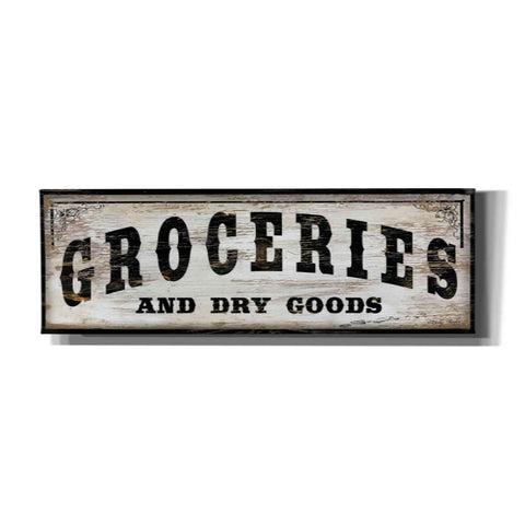 Image of 'Groceries and Dry Goods' by Cindy Jacobs, Canvas Wall Art