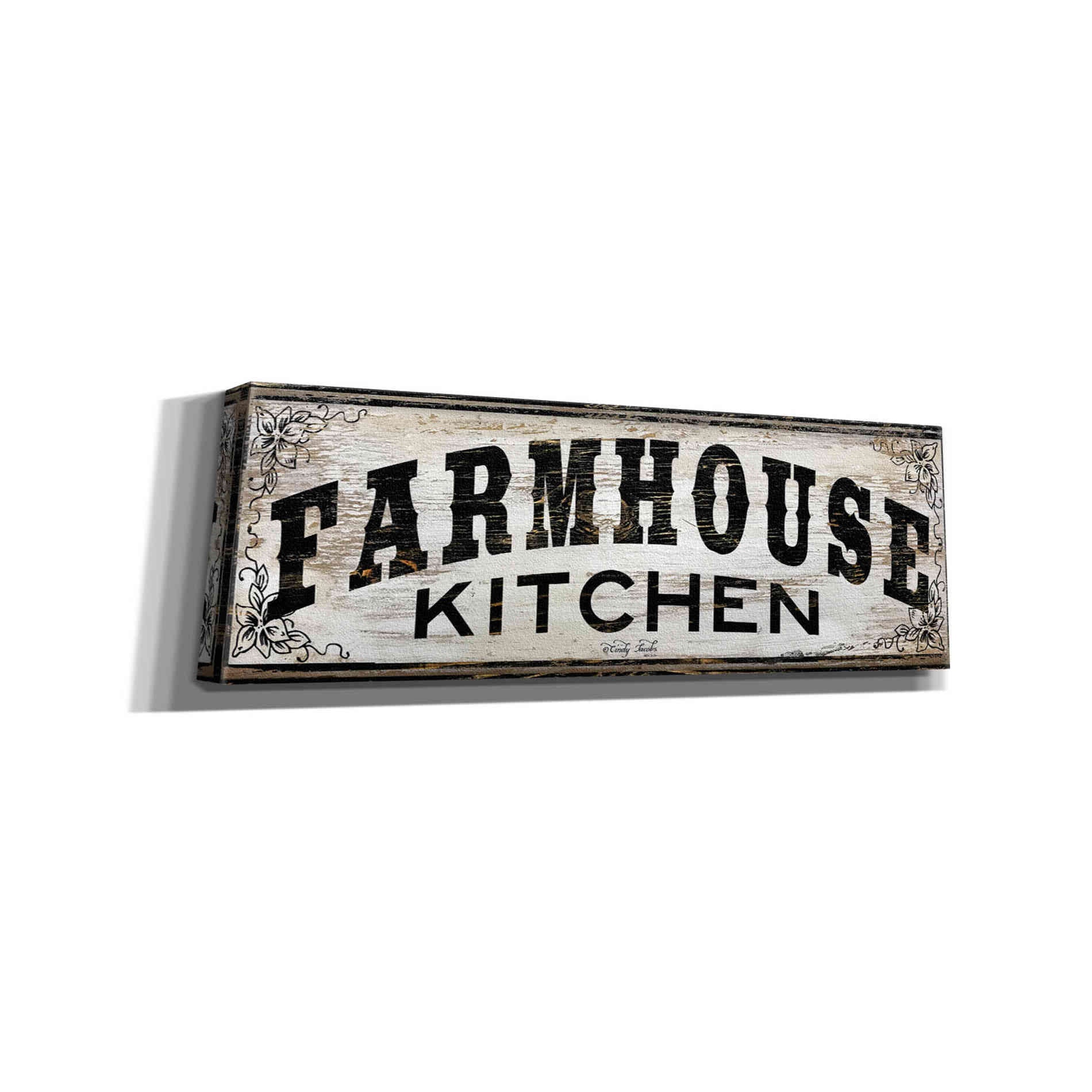 'Farmhouse Kitchen' by Cindy Jacobs, Canvas Wall Art