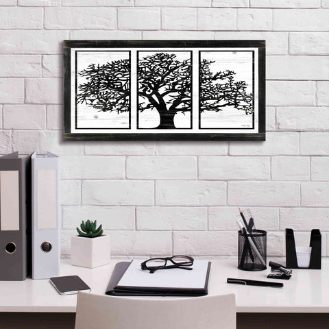 Image of 'Geo Tree' by Cindy Jacobs, Canvas Wall Art,24 x 12