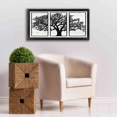 Image of 'Geo Tree' by Cindy Jacobs, Canvas Wall Art,40 x 20