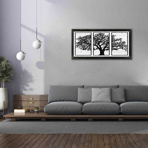 'Geo Tree' by Cindy Jacobs, Canvas Wall Art,60 x 30