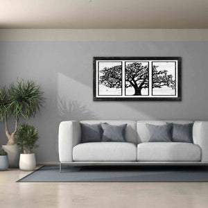 'Geo Tree' by Cindy Jacobs, Canvas Wall Art,60 x 30