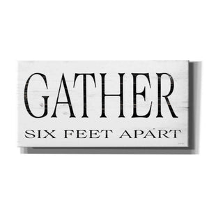 'Gather Six Feet Apart' by Cindy Jacobs, Canvas Wall Art
