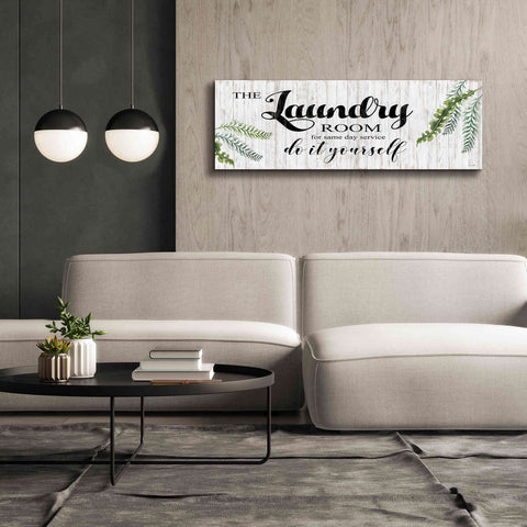 Image of 'The Laundry Room' by Cindy Jacobs, Canvas Wall Art,60 x 20