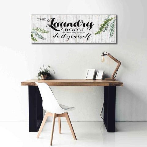 Image of 'The Laundry Room' by Cindy Jacobs, Canvas Wall Art,60 x 20