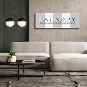 'Laundry - Wash, Dry, Fold, Repeat 1' by Cindy Jacobs, Canvas Wall Art,60 x 20