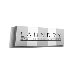 'Laundry - Wash, Dry, Fold, Repeat 1' by Cindy Jacobs, Canvas Wall Art