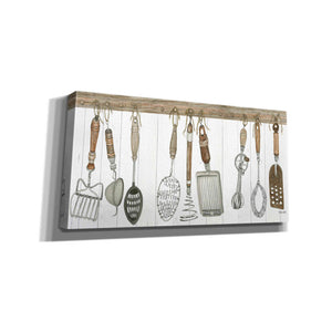 'Kitchen Tools' by Cindy Jacobs, Canvas Wall Art