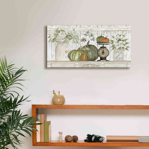 Image of 'Kitchen Harvest' by Cindy Jacobs, Canvas Wall Art,24 x 12