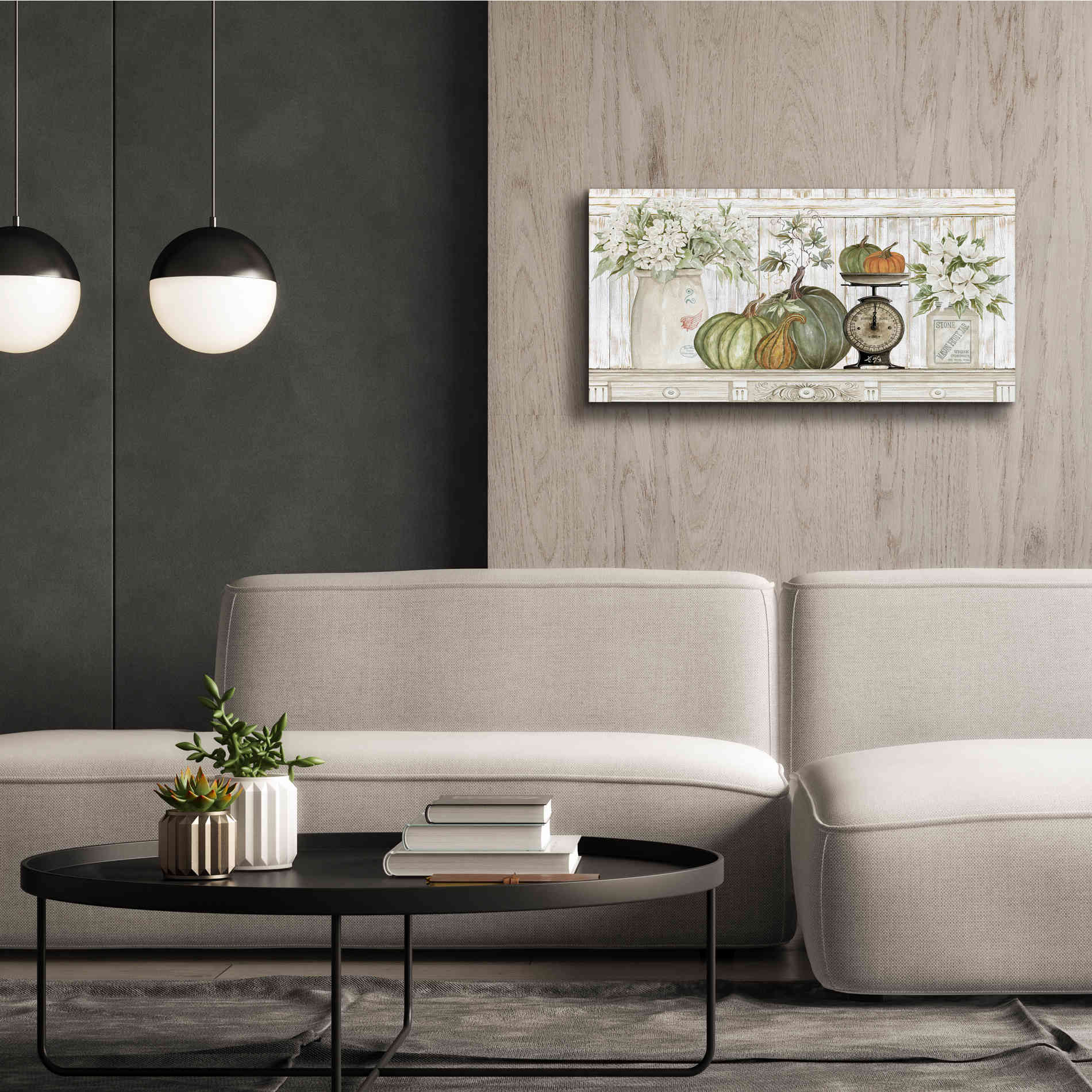 'Kitchen Harvest' by Cindy Jacobs, Canvas Wall Art,40 x 20