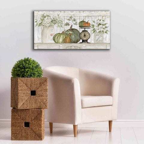 Image of 'Kitchen Harvest' by Cindy Jacobs, Canvas Wall Art,40 x 20