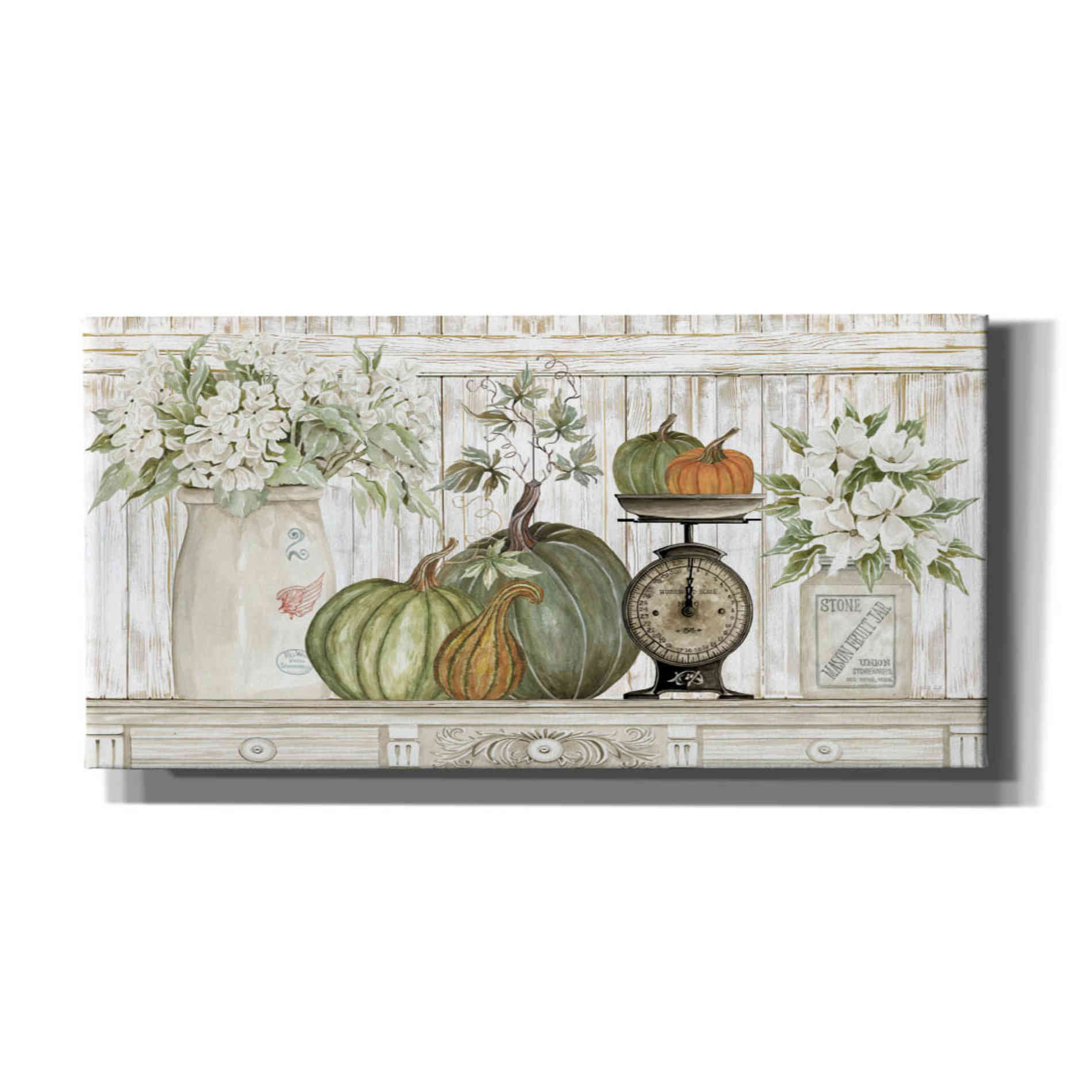 'Kitchen Harvest' by Cindy Jacobs, Canvas Wall Art