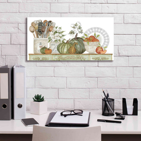 Image of 'Kitchen Splendor' by Cindy Jacobs, Canvas Wall Art,24 x 12