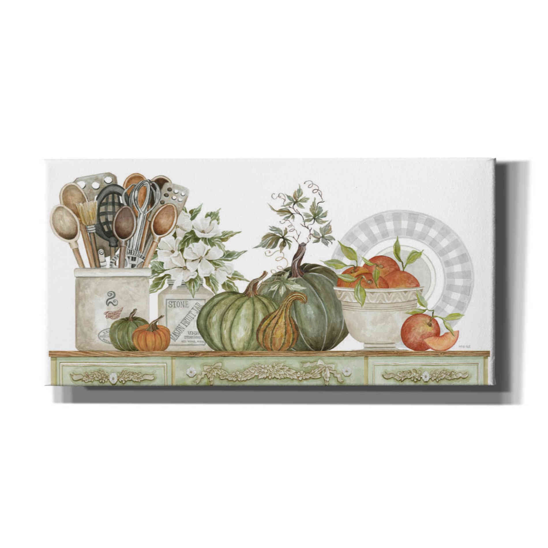 'Kitchen Splendor' by Cindy Jacobs, Canvas Wall Art