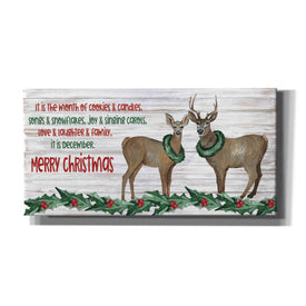 'It is December' by Cindy Jacobs, Canvas Wall Art