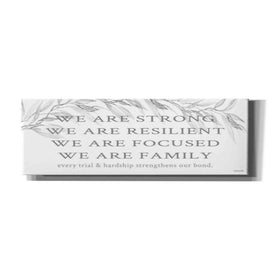 'We Are Family' by Cindy Jacobs, Canvas Wall Art