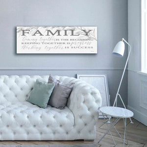 'Family Coming Together' by Cindy Jacobs, Canvas Wall Art,60 x 20