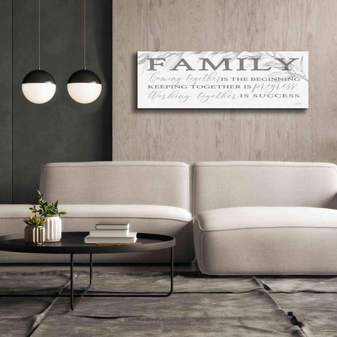 Image of 'Family Coming Together' by Cindy Jacobs, Canvas Wall Art,60 x 20