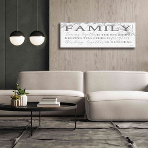 'Family Coming Together' by Cindy Jacobs, Canvas Wall Art,60 x 20