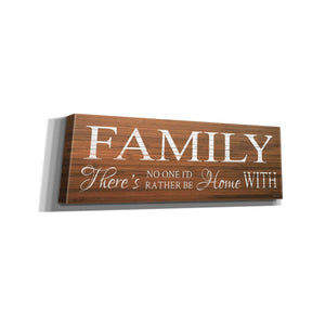 'Family Sign' by Cindy Jacobs, Canvas Wall Art